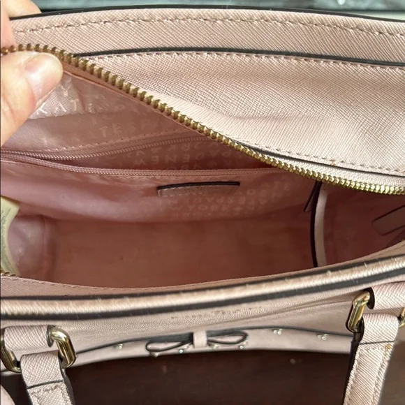 Kate Spade Pink Leather Tote Bag - Picture 5 of 8
